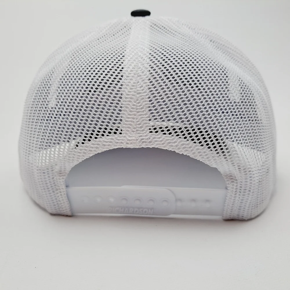 STP Racing Team Richardson 112 Trucker Mesh Snapback Cap Hat Gray